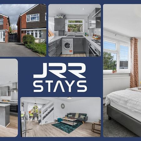 Wolverhampton - Amazing 3 Bedroom, Sleeps 6, Wi-Fi - Jrr Stays Exterior foto
